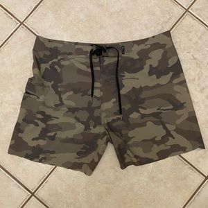 mens camo drifit swimming trunks